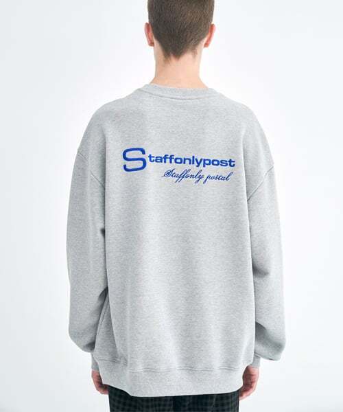 STAFF ONLY(スタッフオンリー)の「S-LOGO SWEATSHIRT (MELANGE GREY)(スウェット・メンズ・その他・S/M)」の1枚目の写真