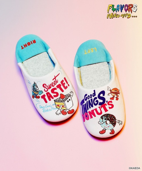 FLAVORS】コラボ ルームシューズ（ルームシューズ/スリッパ）｜niko
