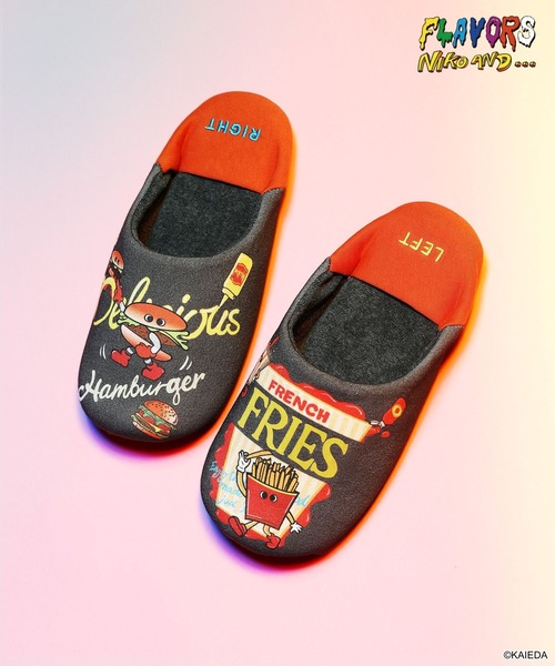 FLAVORS】コラボ ルームシューズ（ルームシューズ/スリッパ）｜niko
