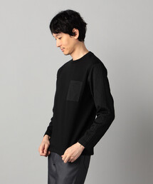 COMME CA MEN（コムサメン）の「ケーブルコンビ プルオーバー（Tシャツ/カットソー）」