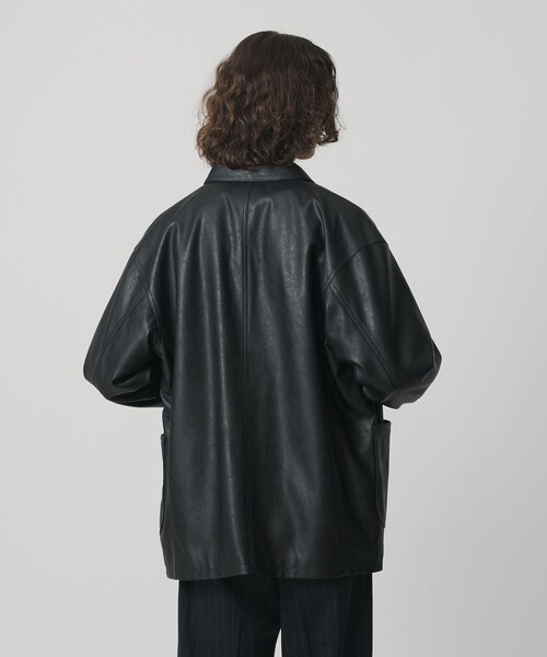 レザーライク カバーオール（ブルゾン）｜MONKEY TIME（モンキータイム