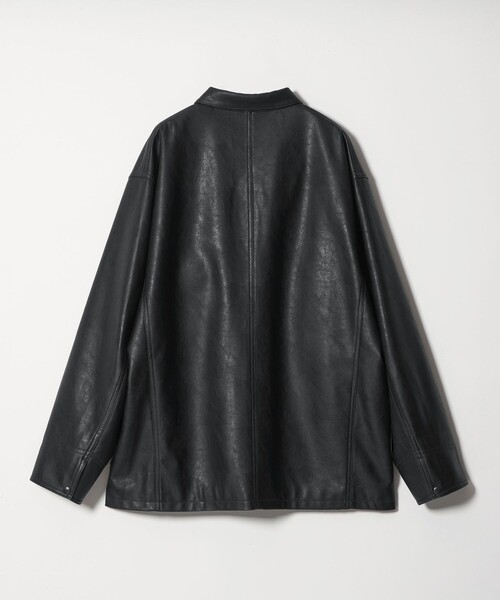 MONKEY TIME（モンキータイム）の「レザーライク カバーオール（ブルゾン・メンズ・ブラック・XL/L/M/S）」の17枚目の写真