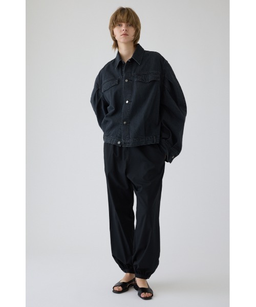 RIM.ARK（リムアーク）の「Big puff sleeve denim JK ビッグ パフ スリーブ デニム ジャケット（デニムジャケット・レディース・ブラック/ブルー・38/36）」の13枚目の写真