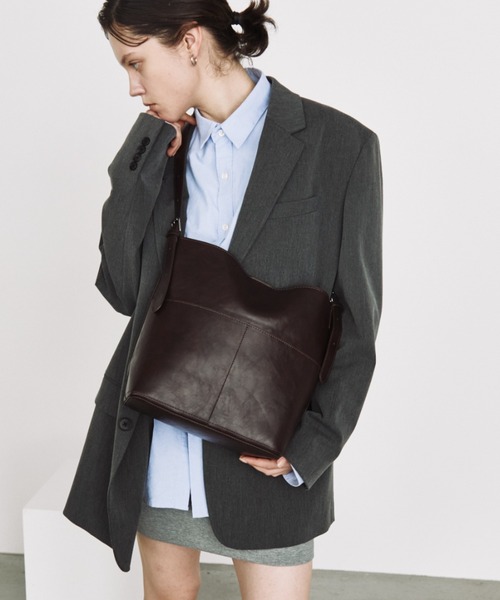 arholiday.standard（エーアールホリデースタンダード）の「bucket shoulder bag / バケットショルダーバック（ショルダーバッグ・レディース・ブラック/ブラウン・FREE）」の14枚目の写真