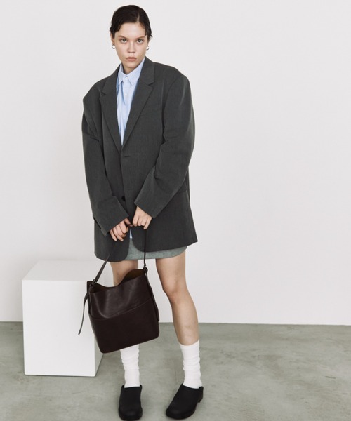arholiday.standard（エーアールホリデースタンダード）の「bucket shoulder bag / バケットショルダーバック（ショルダーバッグ・レディース・ブラック/ブラウン・FREE）」の9枚目の写真