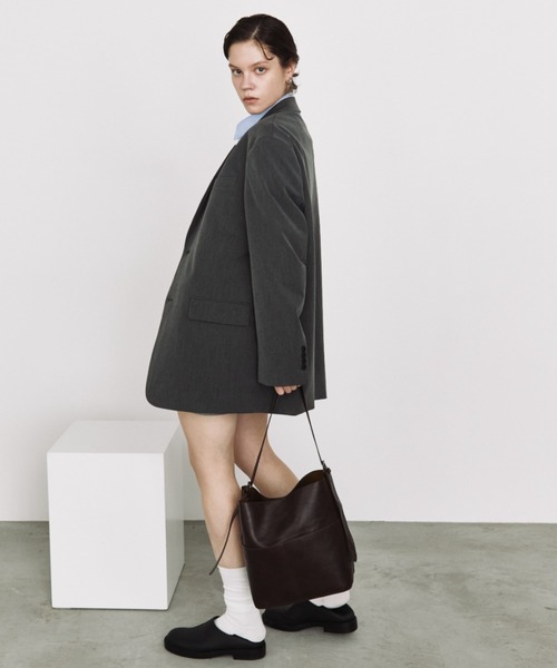 arholiday.standard（エーアールホリデースタンダード）の「bucket shoulder bag / バケットショルダーバック（ショルダーバッグ・レディース・ブラック/ブラウン・FREE）」の10枚目の写真