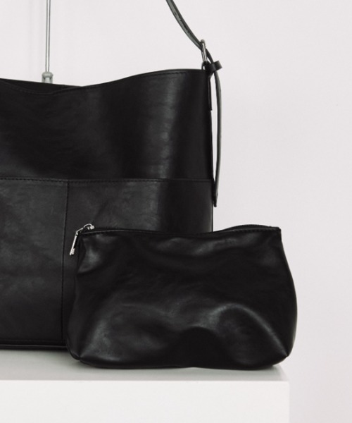 arholiday.standard（エーアールホリデースタンダード）の「bucket shoulder bag / バケットショルダーバック（ショルダーバッグ・レディース・ブラック/ブラウン・FREE）」の7枚目の写真