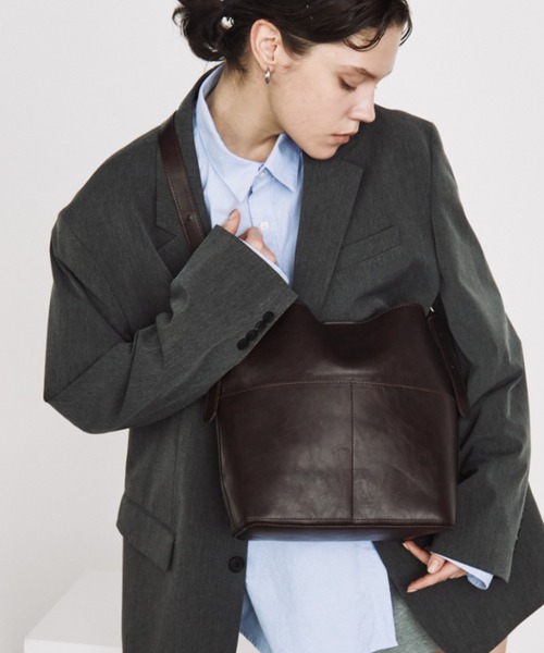 arholiday.standard（エーアールホリデースタンダード）の「bucket shoulder bag / バケットショルダーバック（ショルダーバッグ・レディース・ブラック/ブラウン・FREE）」の15枚目の写真