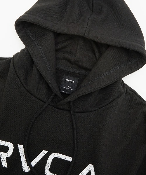 RVCA(ルーカ)の「【RVCA/ルーカ】 BIG RVCA HD/ルーカビッグロゴプルオーバーパーカー・フーディー(パーカー・レディース・ブラック・MEDIUM)」の4枚目の写真