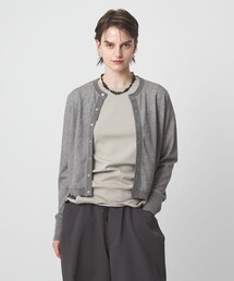 ASTRAET | ＜ASTRAET＞18G リバーシブル クルーネックカーディガン(カーディガン/ボレロ)
