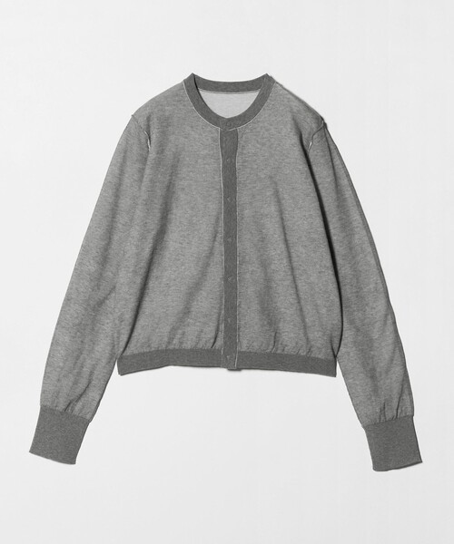 ASTRAET(アストラット)の「<ASTRAET>18G リバーシブル クルーネックカーディガン(カーディガン/ボレロ・レディース・ネイビー/ダークブラウン/ライトグレー・FREE)」の22枚目の写真