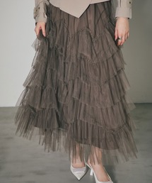 LAYERED TULLE SKIRT