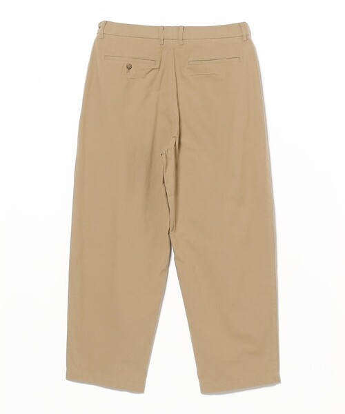 BEAMS（ビームス）の「ダンガリー2プリーツ スラックス【ワイドテーパードフィット】（その他パンツ・メンズ・ブルー/ベージュ/ブラック・XL/L/M/S）」の12枚目の写真