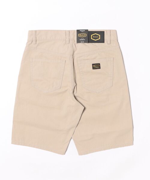 RVCA(ルーカ)の「RVCA メンズ DAYSHIFT 5 POCKET SHORT 21 ショートパンツ 【2026年春夏モデル】(その他パンツ・メンズ・ライトカーキ・34inch/32inch/30inch/28inch)」の2枚目の写真