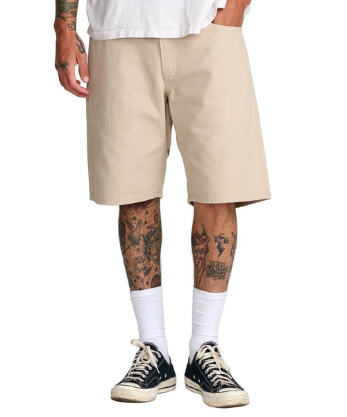 RVCA(ルーカ)の「RVCA メンズ DAYSHIFT 5 POCKET SHORT 21 ショートパンツ 【2026年春夏モデル】(その他パンツ・メンズ・ライトカーキ・34inch/32inch/30inch/28inch)」の10枚目の写真