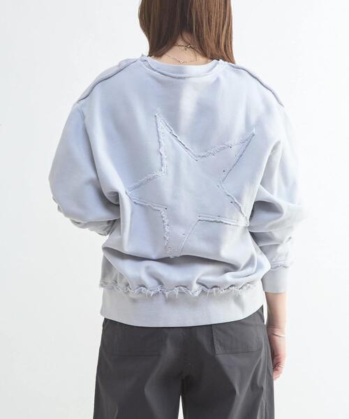 CONVERSE TOKYO（コンバーストウキョウ）の「STAR★ PATCH HOTFIX SWEAT（スウェット・レディース・パープル/ネイビー/ブラック・MEDIUM/SMALL）」の16枚目の写真