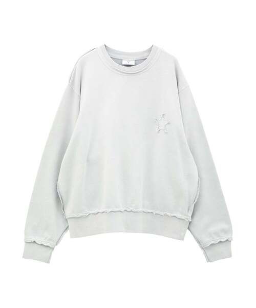 CONVERSE TOKYO（コンバーストウキョウ）の「STAR★ PATCH HOTFIX SWEAT（スウェット・レディース・パープル/ネイビー/ブラック・MEDIUM/SMALL）」の19枚目の写真