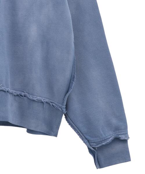 CONVERSE TOKYO（コンバーストウキョウ）の「STAR★ PATCH HOTFIX SWEAT（スウェット・レディース・パープル/ネイビー/ブラック・MEDIUM/SMALL）」の10枚目の写真