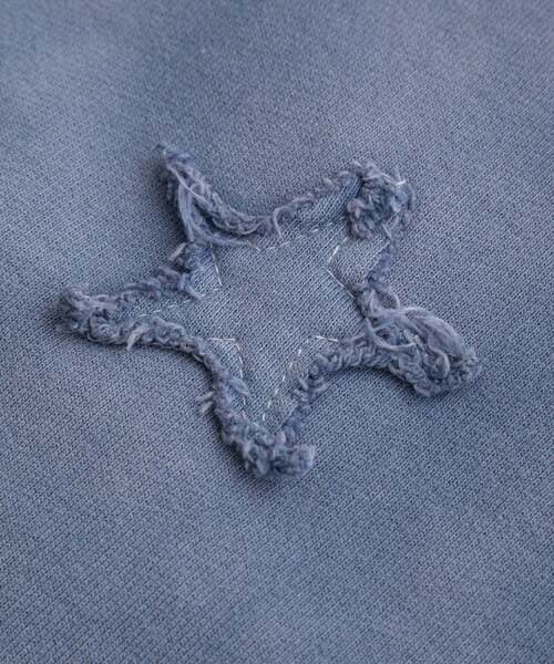 CONVERSE TOKYO（コンバーストウキョウ）の「STAR★ PATCH HOTFIX SWEAT（スウェット・レディース・パープル/ネイビー/ブラック・MEDIUM/SMALL）」の12枚目の写真