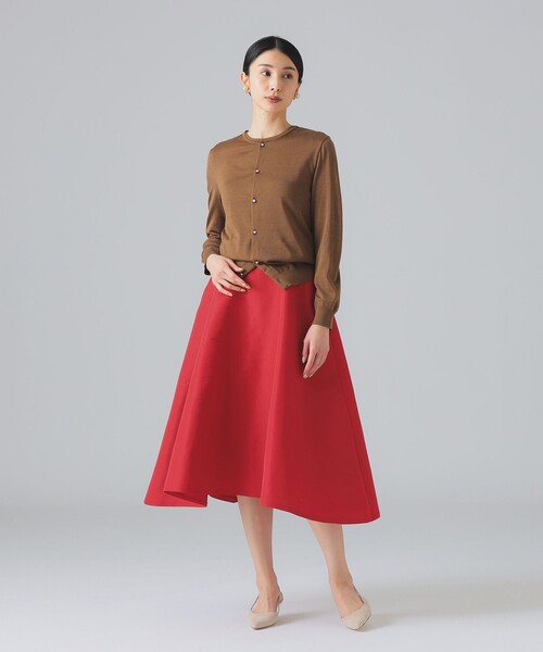 EFFE BEAMS（エッフェビームス）の「シルク クルーカーディガン（カーディガン/ボレロ・レディース・ブラック/サックスブルー/ブラウン系その他3・ONE SIZE）」の16枚目の写真