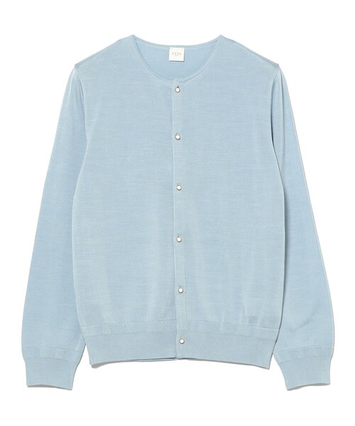 EFFE BEAMS（エッフェビームス）の「シルク クルーカーディガン（カーディガン/ボレロ・レディース・ブラック/サックスブルー/ブラウン系その他3・ONE SIZE）」の7枚目の写真