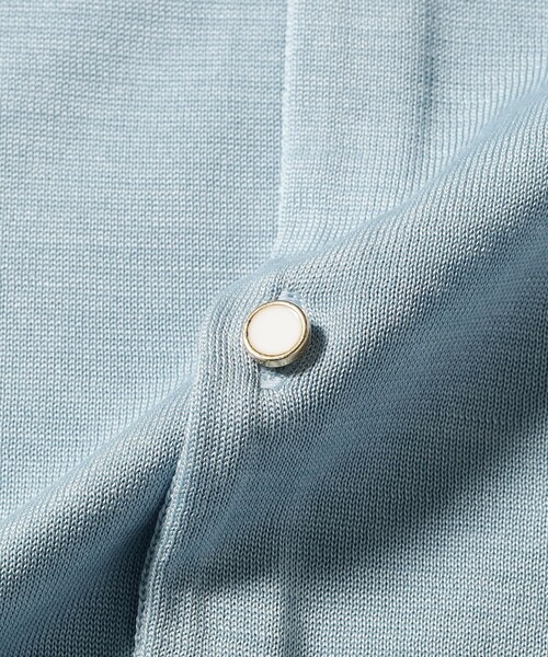 EFFE BEAMS（エッフェビームス）の「シルク クルーカーディガン（カーディガン/ボレロ・レディース・ブラック/サックスブルー/ブラウン系その他3・ONE SIZE）」の11枚目の写真