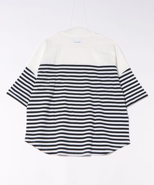 FOV（フォブ）の「FOV/フォブ ボーダー切り替えTシャツ（Tシャツ/カットソー・レディース・レッド/ブラック・F）」の5枚目の写真