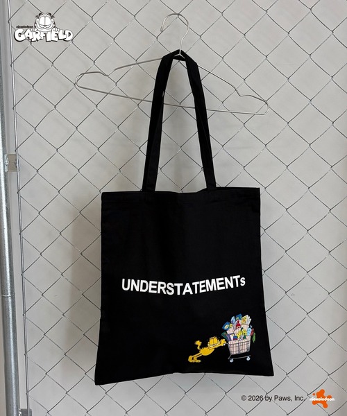 UNDERSTATEMENTs(アンダーステイトメント)の「【ユニセックス】ガーフィールドロゴトートバッグ(トートバッグ・メンズ・ブラック/ホワイト・FREE)」の11枚目の写真