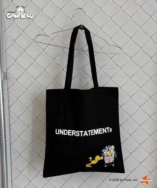 UNDERSTATEMENTs(アンダーステイトメント)の「【ユニセックス】ガーフィールドロゴトートバッグ(トートバッグ・メンズ・ブラック/ホワイト・FREE)」の12枚目の写真