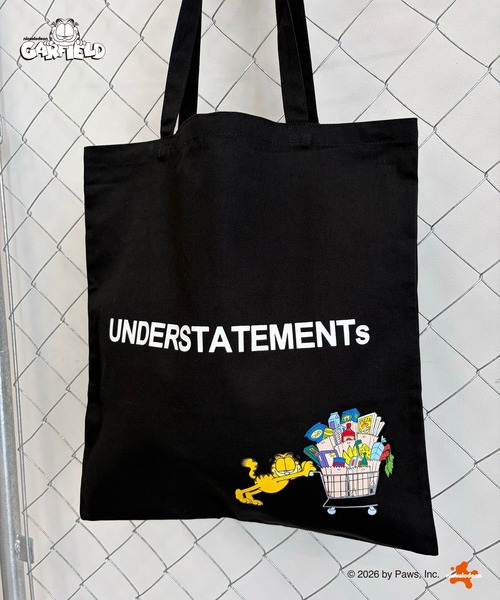 UNDERSTATEMENTs(アンダーステイトメント)の「【ユニセックス】ガーフィールドロゴトートバッグ(トートバッグ・メンズ・ブラック/ホワイト・FREE)」の13枚目の写真