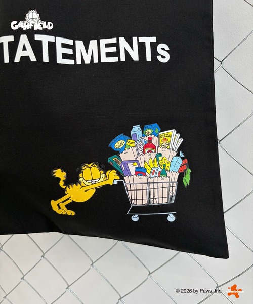 UNDERSTATEMENTs(アンダーステイトメント)の「【ユニセックス】ガーフィールドロゴトートバッグ(トートバッグ・メンズ・ブラック/ホワイト・FREE)」の14枚目の写真