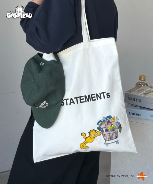 UNDERSTATEMENTs(アンダーステイトメント)の「【ユニセックス】ガーフィールドロゴトートバッグ(トートバッグ・メンズ・ブラック/ホワイト・FREE)」の20枚目の写真