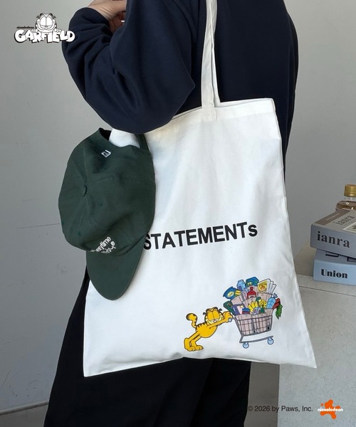 UNDERSTATEMENTs(アンダーステイトメント)の「【ユニセックス】ガーフィールドロゴトートバッグ(トートバッグ・メンズ・ブラック/ホワイト・FREE)」の21枚目の写真
