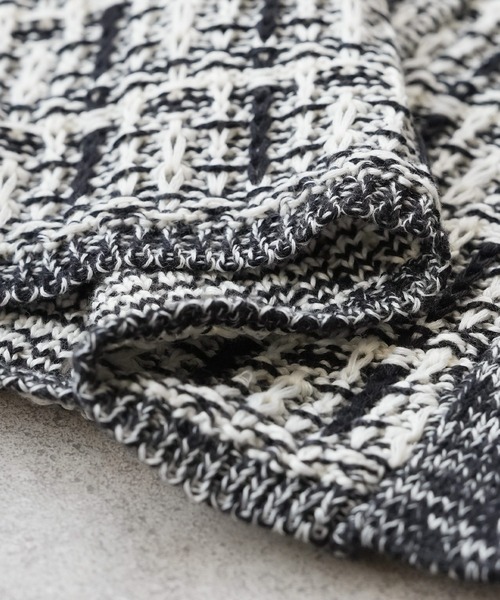 reca（レカ）の「ツィード調ニットベスト（ベスト・レディース・ブラック系その他・FREE）」の11枚目の写真