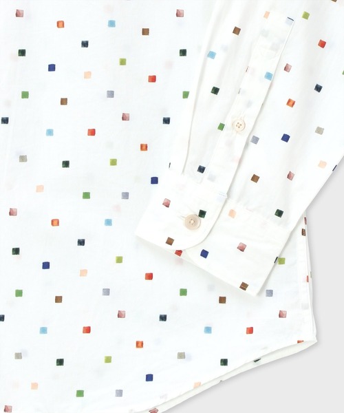 PS Paul Smith（ピーエスポールスミス）の「マルチスクエアドット シャツ / 162311 149T（シャツ/ブラウス・メンズ・ホワイト・X-LARGE/LARGE/MEDIUM/SMALL）」の3枚目の写真