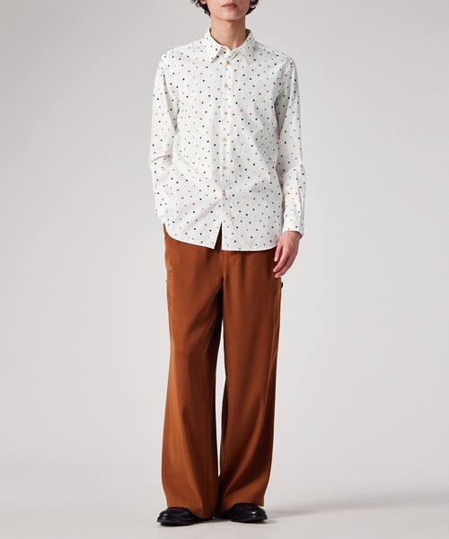 PS Paul Smith(ピーエスポールスミス)の「マルチスクエアドット シャツ / 162311 149T(シャツ/ブラウス・メンズ・ホワイト・X-LARGE/LARGE/MEDIUM/SMALL)」の6枚目の写真