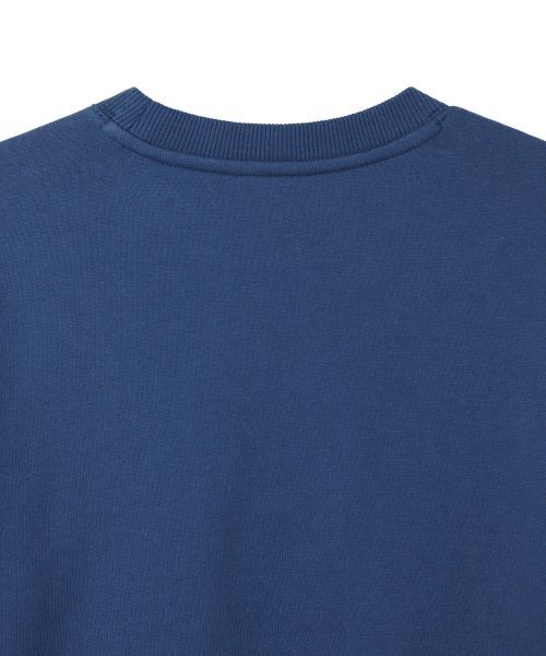 MUSINSA STANDARD KIDS（ムシンサスタンダードキッズ）の「起毛オーバーサイズスウェットシャツ [ダスティブルー]（スウェット・レディース・その他・100/110/120/130/140/150/160）」の5枚目の写真