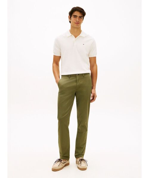 TOMMY HILFIGER(トミーヒルフィガー)の「デントンプリントストラクチャージーンズ(チノパンツ・メンズ・グリーン/ホワイト/マルチ・28inch/34inch/32inch/36inch/W30 L32/W32 L32)」の9枚目の写真