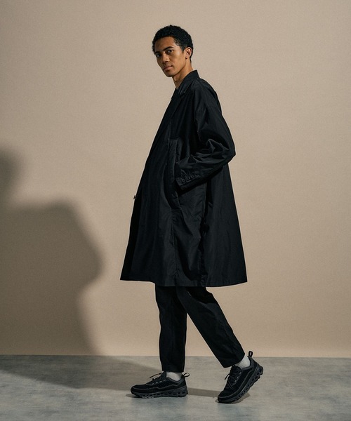 niko and...（ニコアンド）の「[NUMERALS]CHESTERFIELD COAT（チェスターコート・メンズ・ブラック・LARGE/MEDIUM）」の6枚目の写真