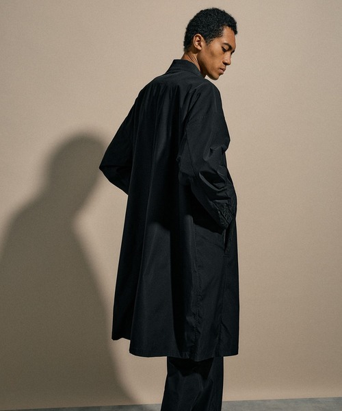 niko and...（ニコアンド）の「[NUMERALS]CHESTERFIELD COAT（チェスターコート・メンズ・ブラック・LARGE/MEDIUM）」の2枚目の写真