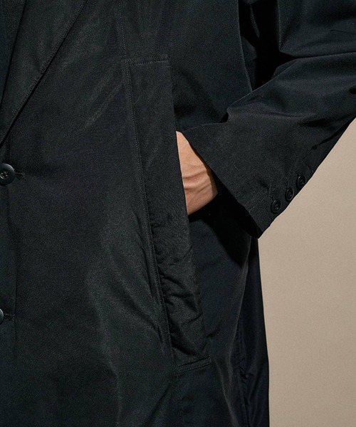 niko and...（ニコアンド）の「[NUMERALS]CHESTERFIELD COAT（チェスターコート・メンズ・ブラック・LARGE/MEDIUM）」の15枚目の写真