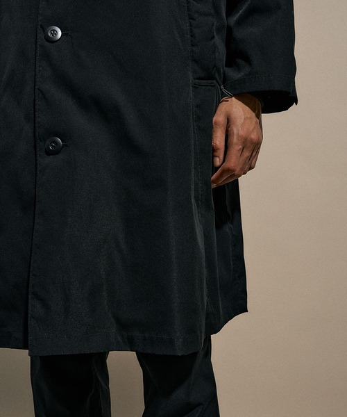 niko and...（ニコアンド）の「[NUMERALS]CHESTERFIELD COAT（チェスターコート・メンズ・ブラック・LARGE/MEDIUM）」の17枚目の写真