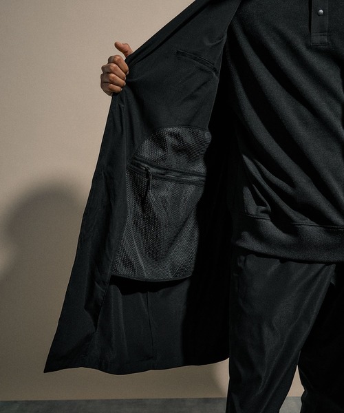 niko and...（ニコアンド）の「[NUMERALS]CHESTERFIELD COAT（チェスターコート・メンズ・ブラック・LARGE/MEDIUM）」の22枚目の写真