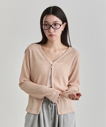 Sheer Button Cardigan / シアーボタンカーディガン