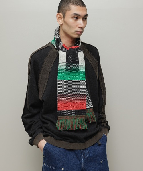 BAL Jacquard knit Soccer Scarfサッカーマフラー JACQUARD KNIT SOCCER SCARF（マフラー）｜bal（バル）のファッション