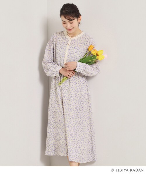 ITS'DEMO × HIBIYA－KADAN】楊柳ワンピース（ワンピース）｜ITS'DEMO