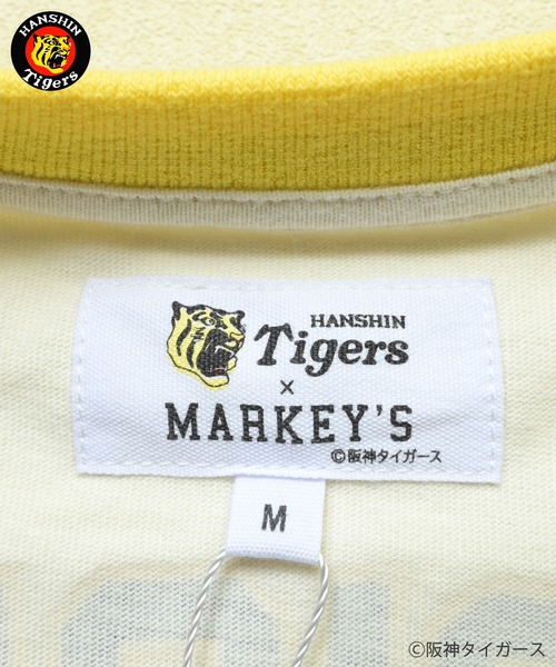 MARKEY'S（マーキーズ）の「【阪神タイガース】別注 半袖ベースボールシャツ/おとな（シャツ/ブラウス・レディース・ホワイト系4/ホワイト系6/ホワイト系7/ホワイト系8/ホワイト系1/ホワイト系2/ホワイト系5/ホワイト系3・170cm）」の21枚目の写真