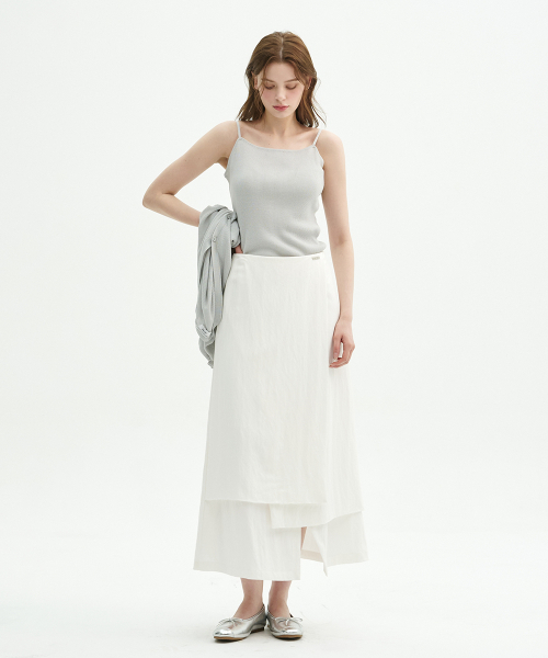 MICANE(ミケーネ)の「リデレレイヤードロングスカート(スカート・レディース・ブラック/アイボリー・SMALL/MEDIUM/LARGE/X-LARGE/XX-LARGE/X-SMALL)」の15枚目の写真