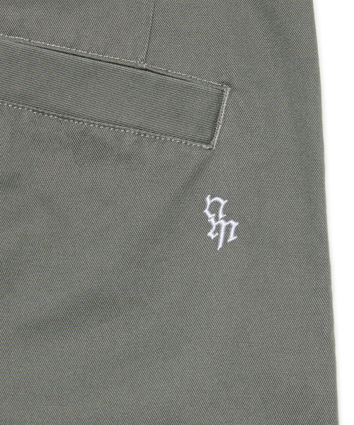 NOMANUAL(NOMANUAL)の「PAINTED TWO TUCK PANTS - KHAKI GRAY(その他パンツ・レディース・その他・SMALL/MEDIUM/LARGE/X-LARGE)」の8枚目の写真
