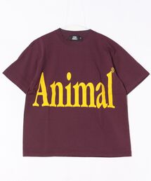 Bshop | STUDIO WEAREALLANIMALS | Animals Letter T-Shirt Solid Print(Tシャツ/カットソー)